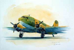 "Saaf Douglas Dakota C-47 6869"