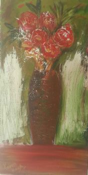 "Roses in a Vase"