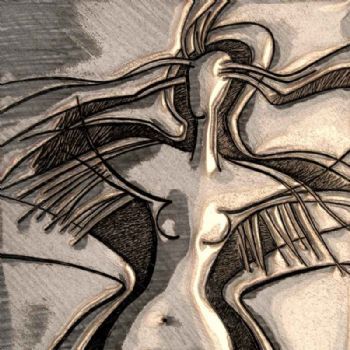 "Wings to Fly - Aged Square"