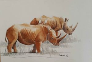 "Rhino Couple"