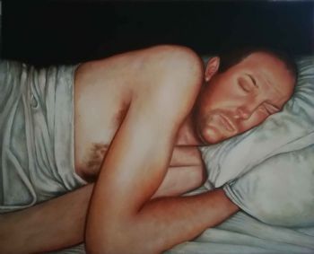 "Man Asleep"