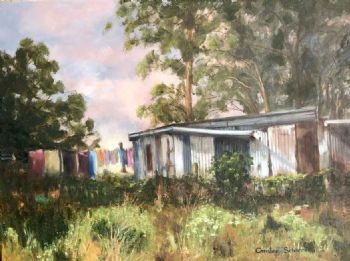 "Shacks along the N2 Highway"