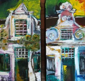 "Cape Dutch Facade"