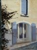 "Blue French Shutters"
