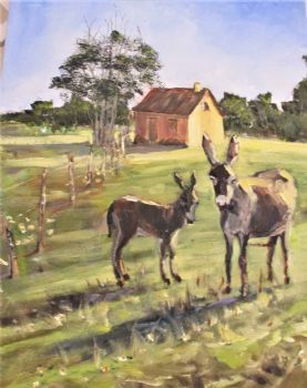 "Two Donkeys"