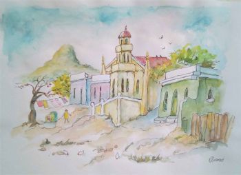 "Mosque in Bokaap"
