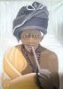 "Granny Smoking Pipe"