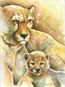"Mother and Cub"