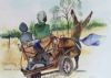 "Donkey cart"