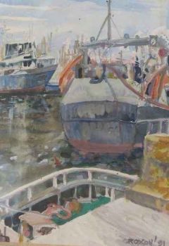 "Durban Boat Scene"