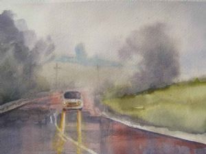"Misty Midlands Road"