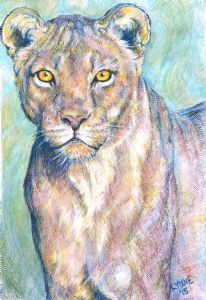 "Pastel Lioness"