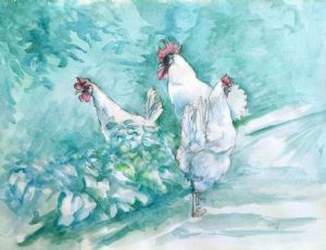 "Turquoise Chickens"