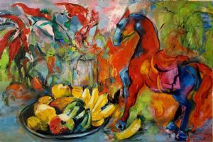 "Horse And Fruit"