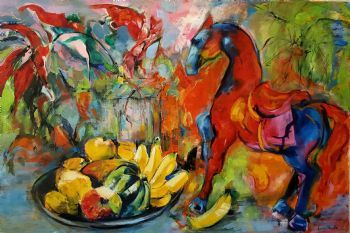 "Horse And Fruit"