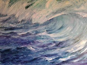 "Palette Knife Sea"