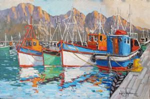 "Houtbay Fishing Boats "
