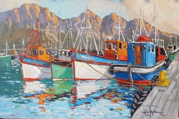 "Houtbay Fishing Boats "