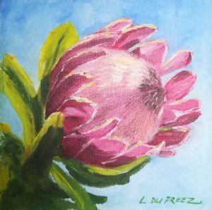 "Pink Ice Protea #2"