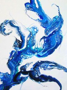 "Blue Swirls "