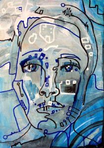 "Blue Sad Face"