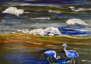 "Blue Cranes"