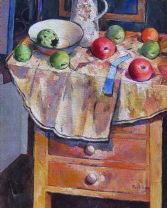 "Still Life with Bowl and Jug"