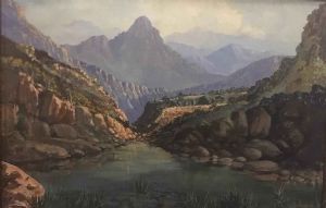 "Mountain Scene 2"