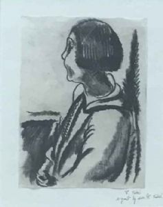 "Seated Woman"