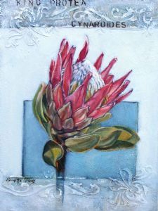 "One Pink Protea"