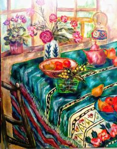 "Bohemian Kitchen Still Life 1"