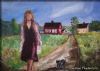 "Jonna and her Cat"