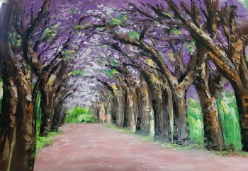 "Jacaranda Pathway 2"