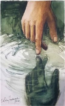 "Reflection in the Water Sold"