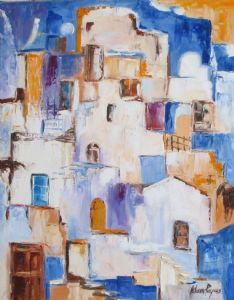 "Greek Island Village"