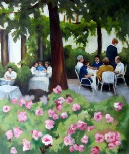 "Courtyard Diners"
