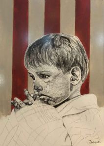 "The Little Pinstripped Clown - Liam"
