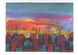 "Sunset in Winter"