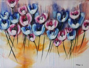 "Abstract Flowers "