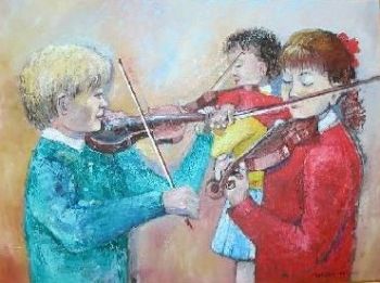 "Violinists"