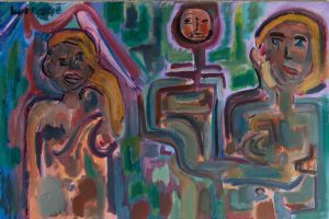 "2 Women and a Skeleton"