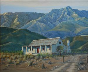 "Klein Karoo Mountain View"