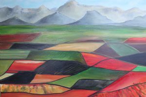 "Harvest Time in Overberg, South Africa"