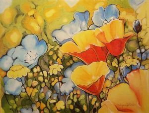 "Cheerful Wildflowers"