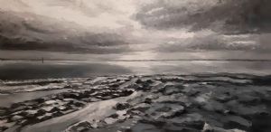 "Grey Rocky Beach"
