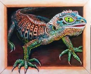 "Lizard Coming for You"
