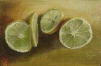 " Lemons i - Triptych"