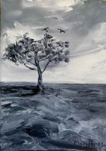 "Tree With Birds 1"