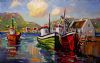 "Harbour Scene"