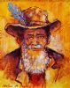 "Old Man With  A Feather  In His Hat"